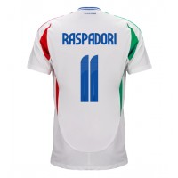 Echipament fotbal Italia Giacomo Raspadori #11 Tricou Deplasare European 2024 maneca scurta